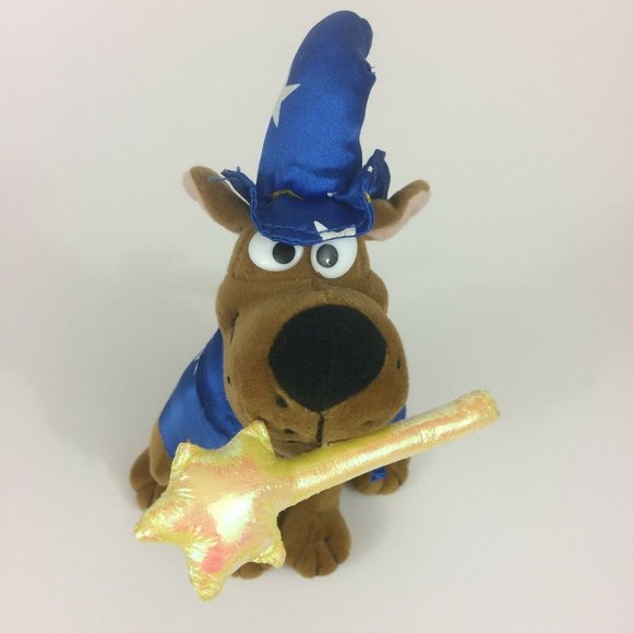 Scooby Doo Wizard Magician Plush 12" Stuffed Animal Toy Network Magic Cape Stars - Picture 6 of 12